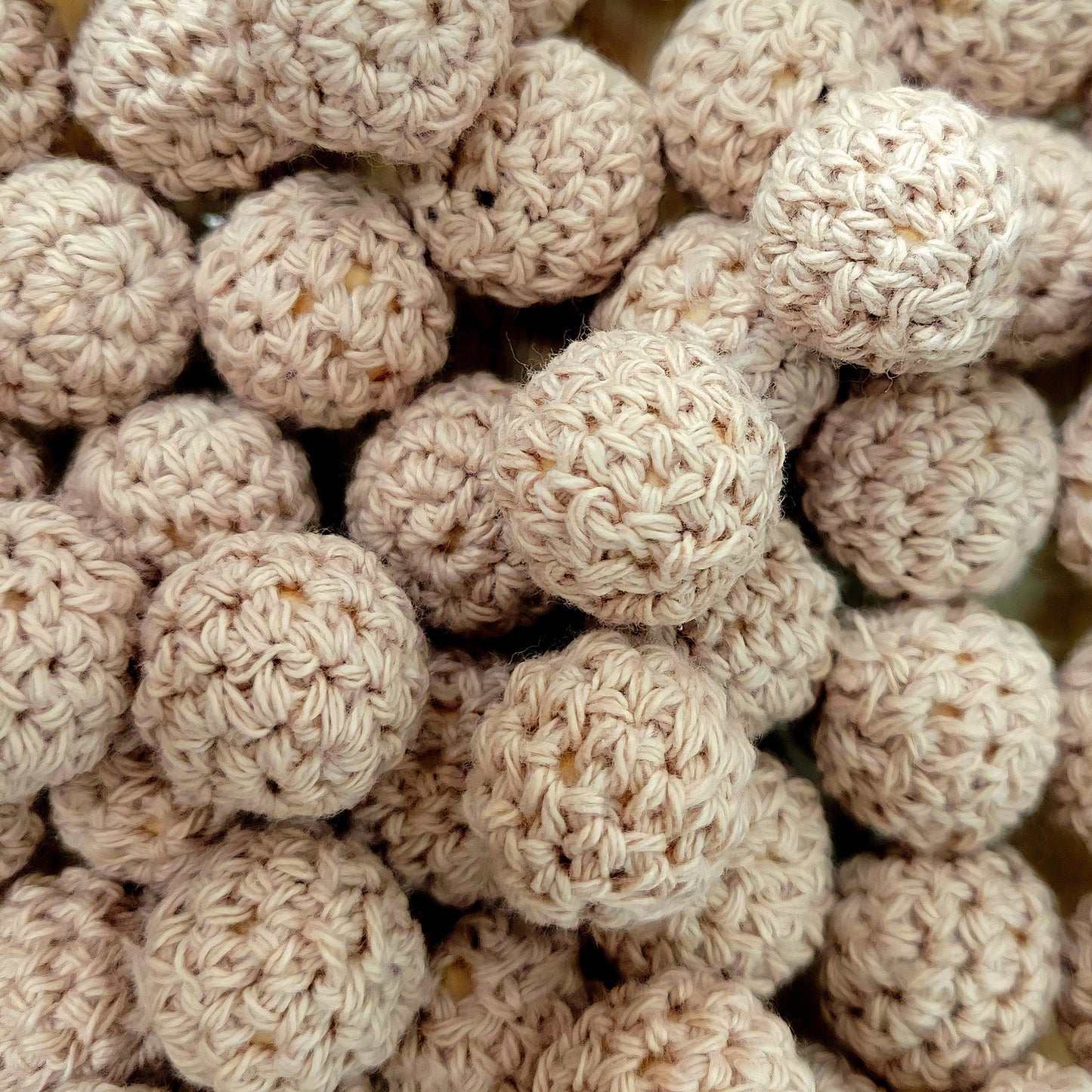 Crochet Round Beads | 15mm