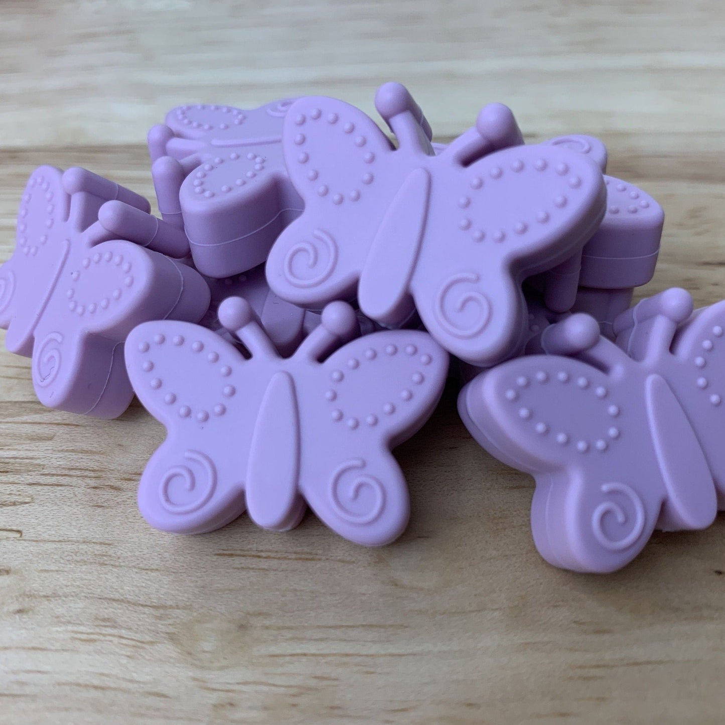 Butterfly Silicone Focal Beads | 27mm
