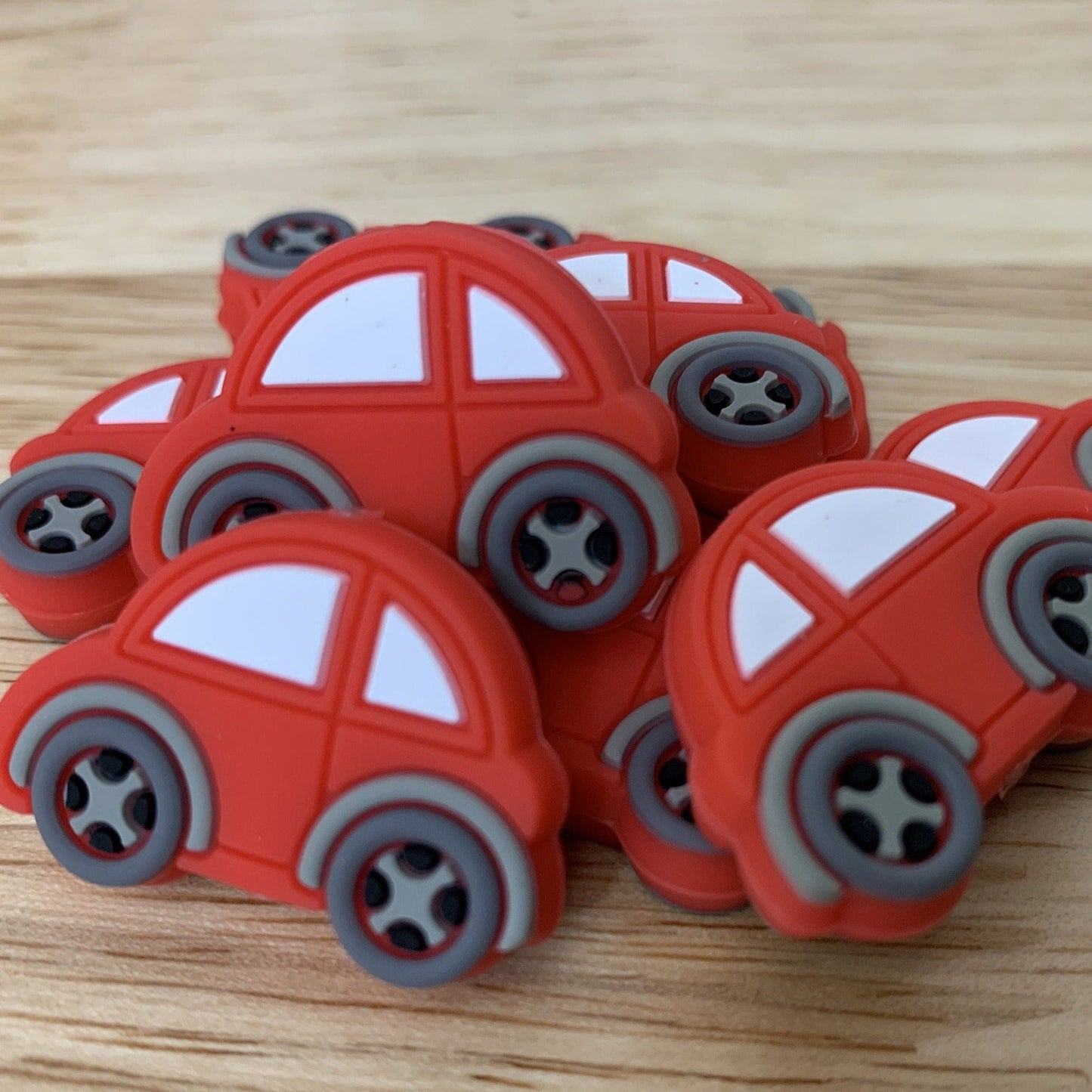 Car Silicone Focal Beads | 27mm