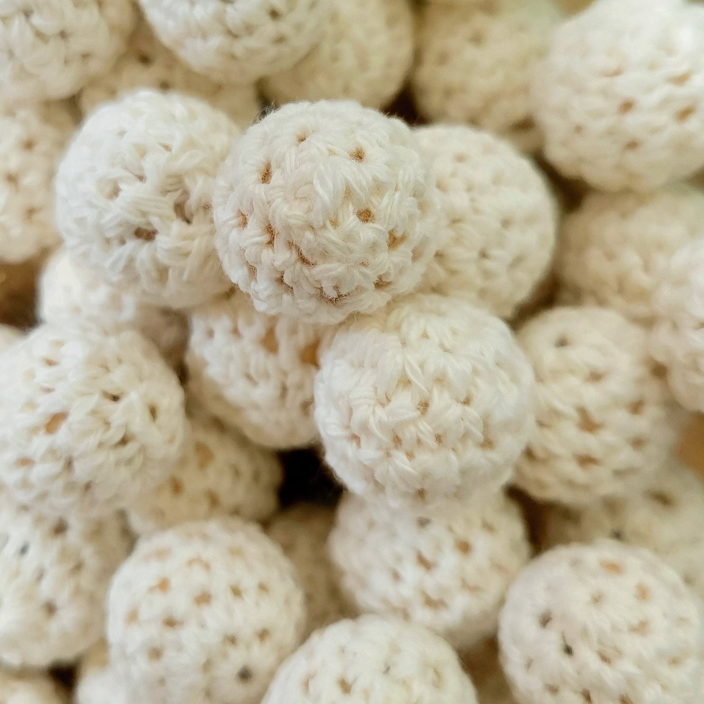 Crochet Round Beads | 15mm